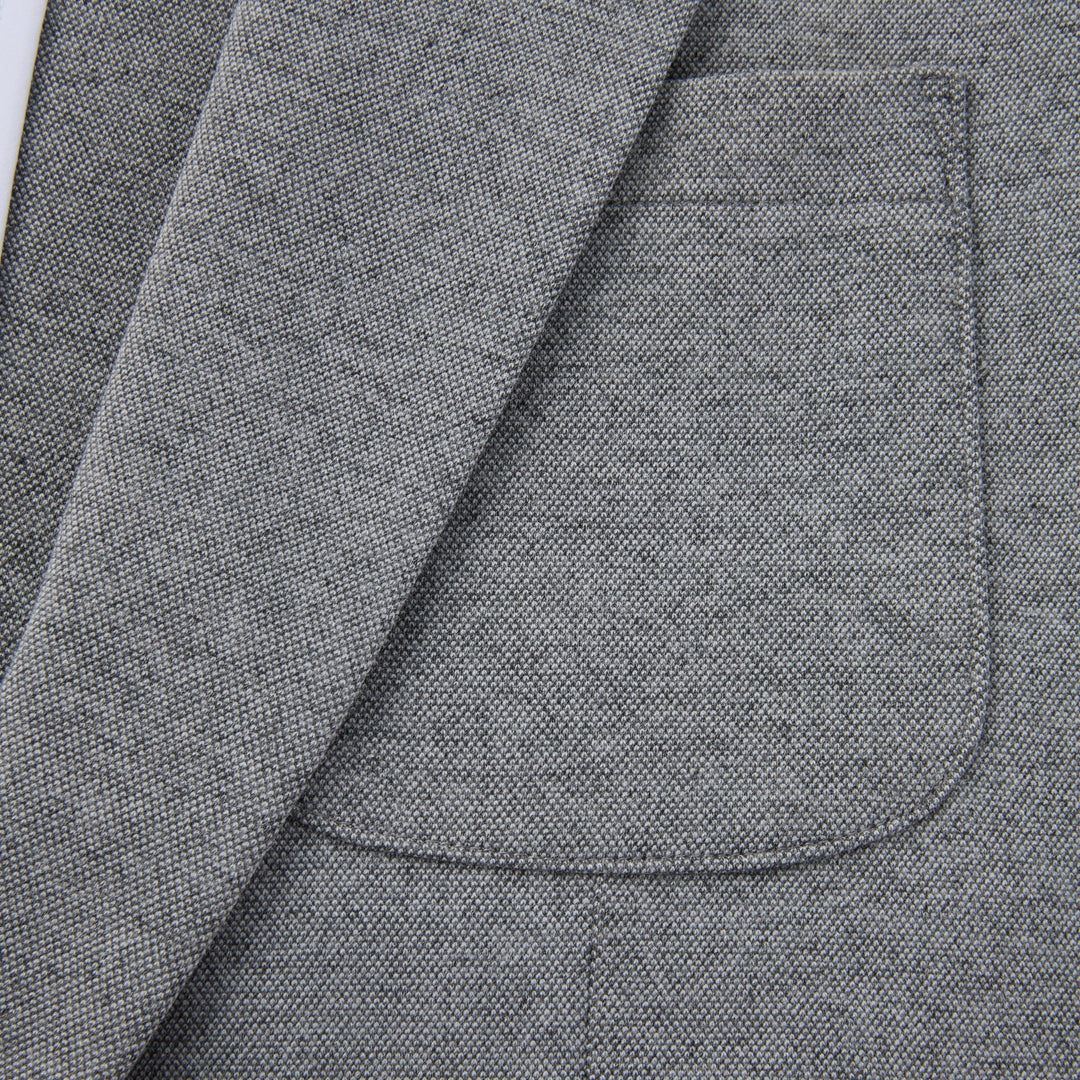 Athletic Casual Men’s Blazer -Light Grey