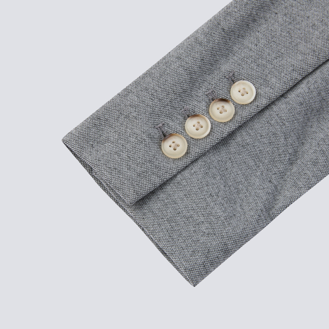 Athletic Casual Men’s Blazer -Light Grey