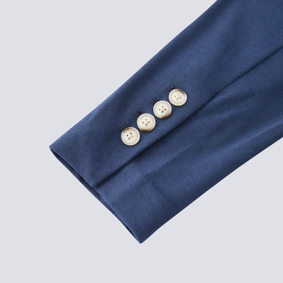 Athletic Casual Men’s Blazer -Navy