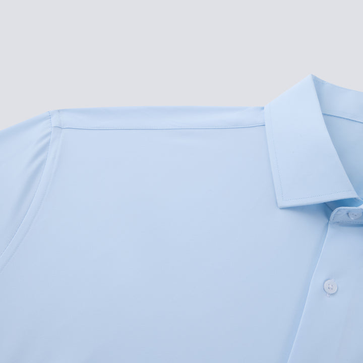 Pale Blue Long Sleeve Classic Fits - Town Hill