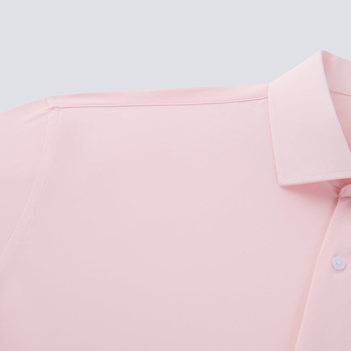 Solid Pink Long Sleeve Classic Fits - Town Hill