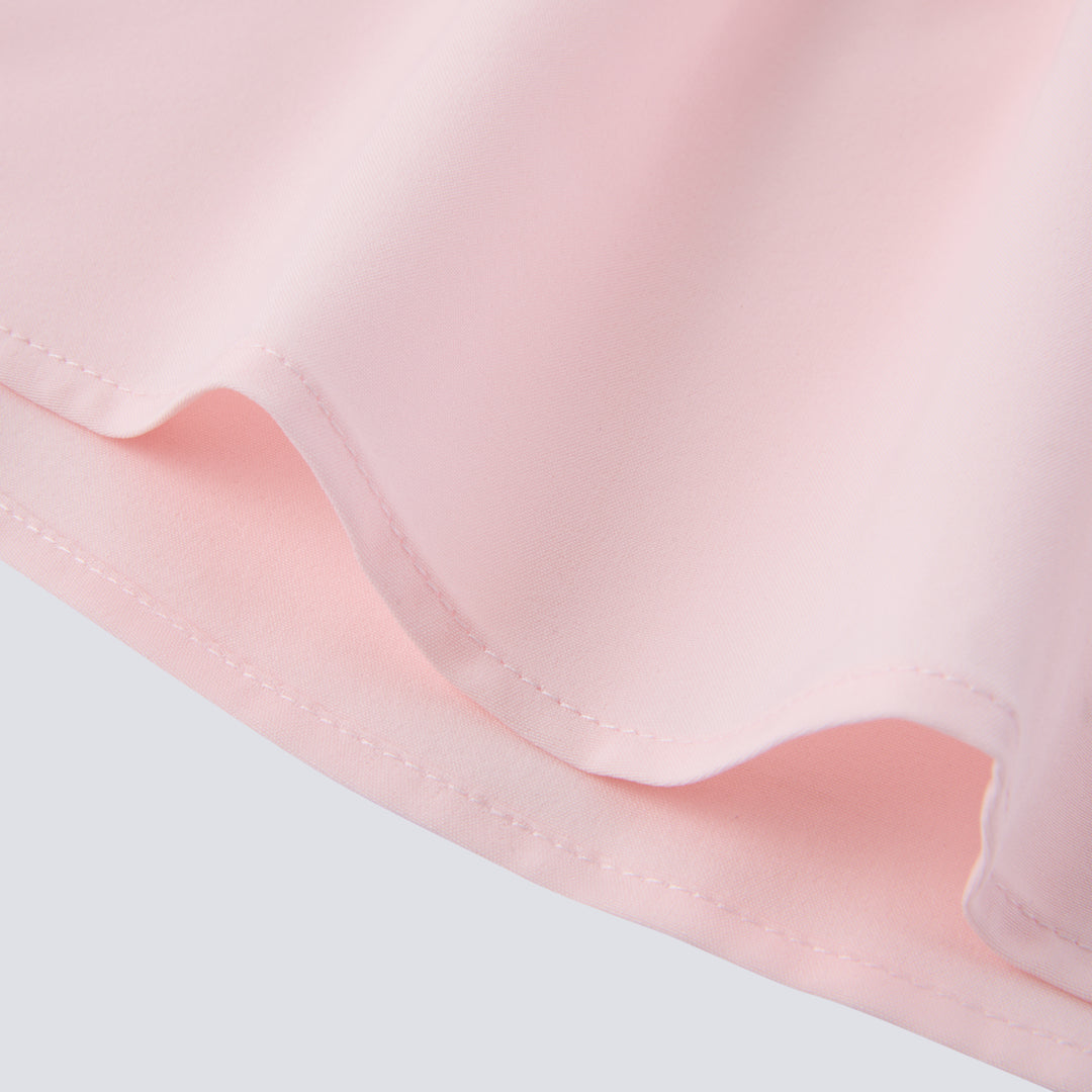 Solid Pink Long Sleeve Classic Fits - Town Hill