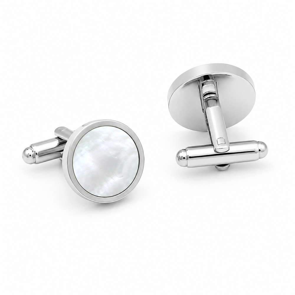 Mother of Pearl Cuff Links (Set of 2) - Town Hill