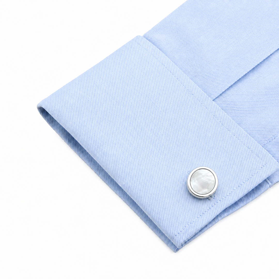 Mother of Pearl Cuff Links (Set of 2) - Town Hill