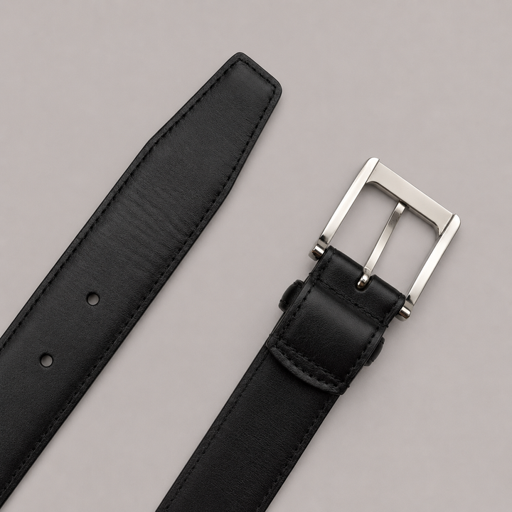 Solid Leather Belts - Town Hill