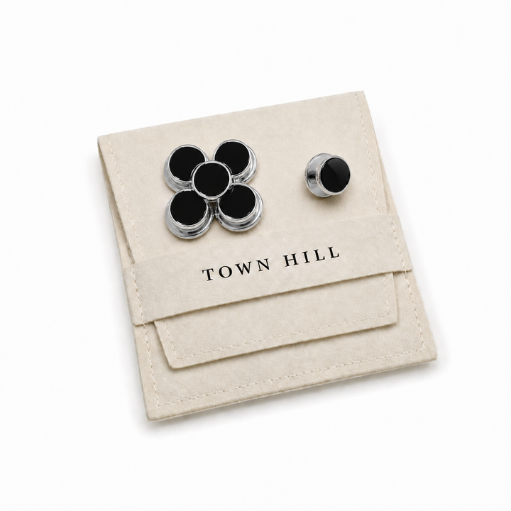 Tuxedo Studs (Set of 6) - Town Hill