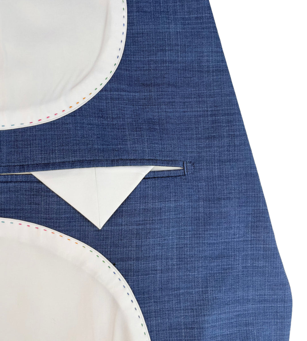 Athletic Fit Stretch Blazer – Heathered Blue - Town Hill