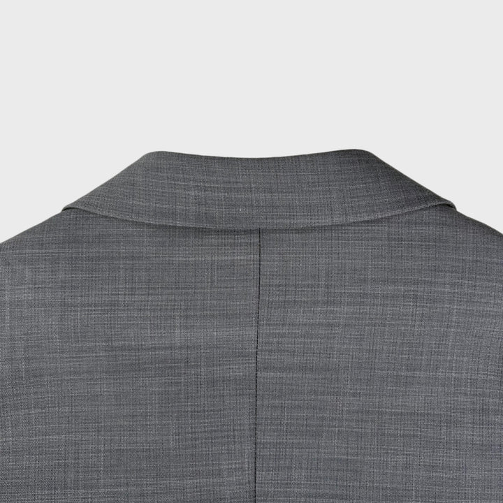Athletic Fit Stretch Blazer – Heathered Grey - Town Hill