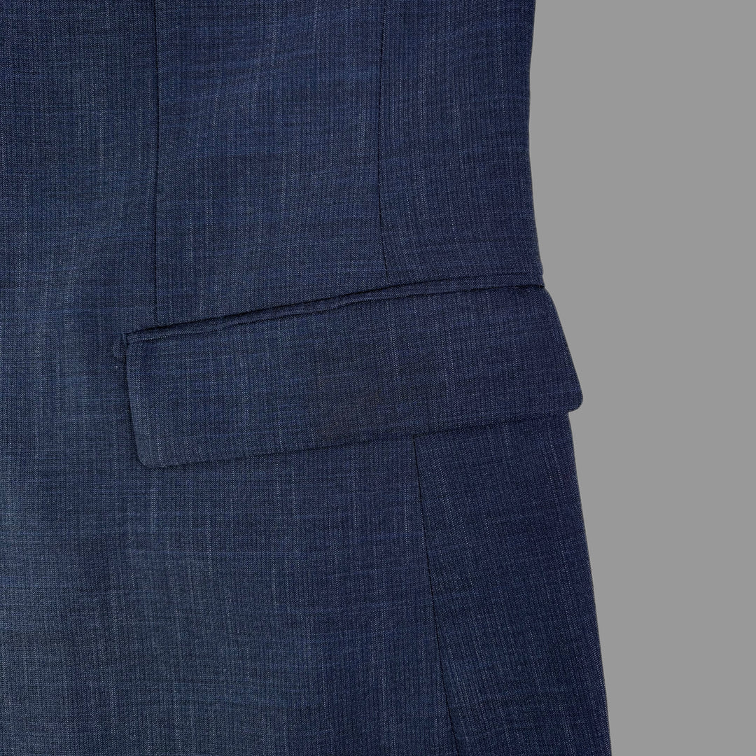 Athletic Fit Stretch Blazer – Heathered Navy - Town Hill