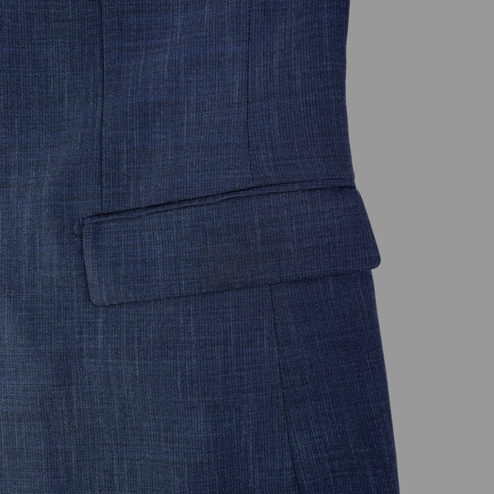 Athletic Fit Stretch Blazer – Heathered Navy - Town Hill