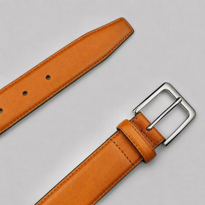 Solid Leather Belts - Town Hill