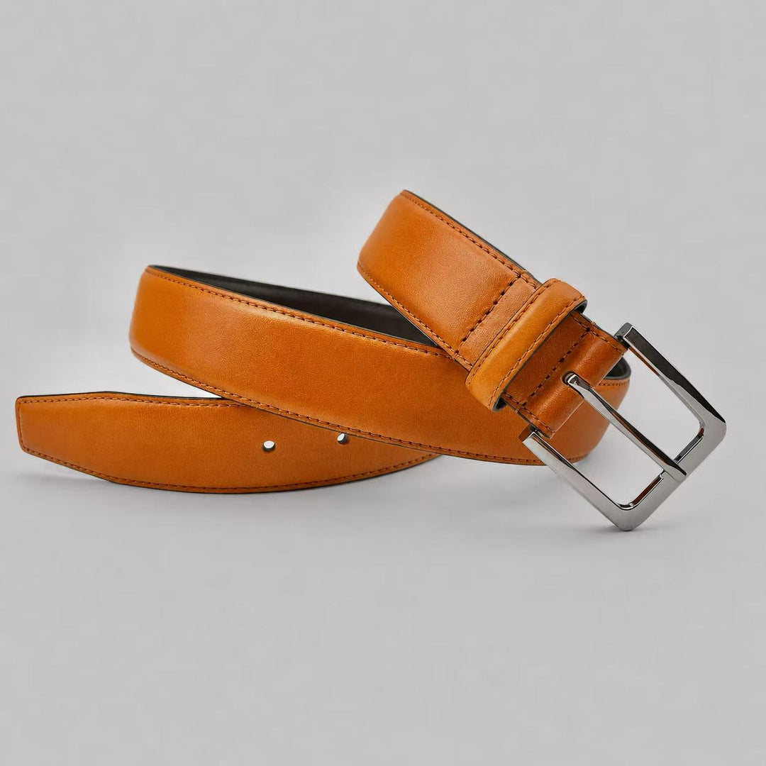 Solid Leather Belts - Town Hill
