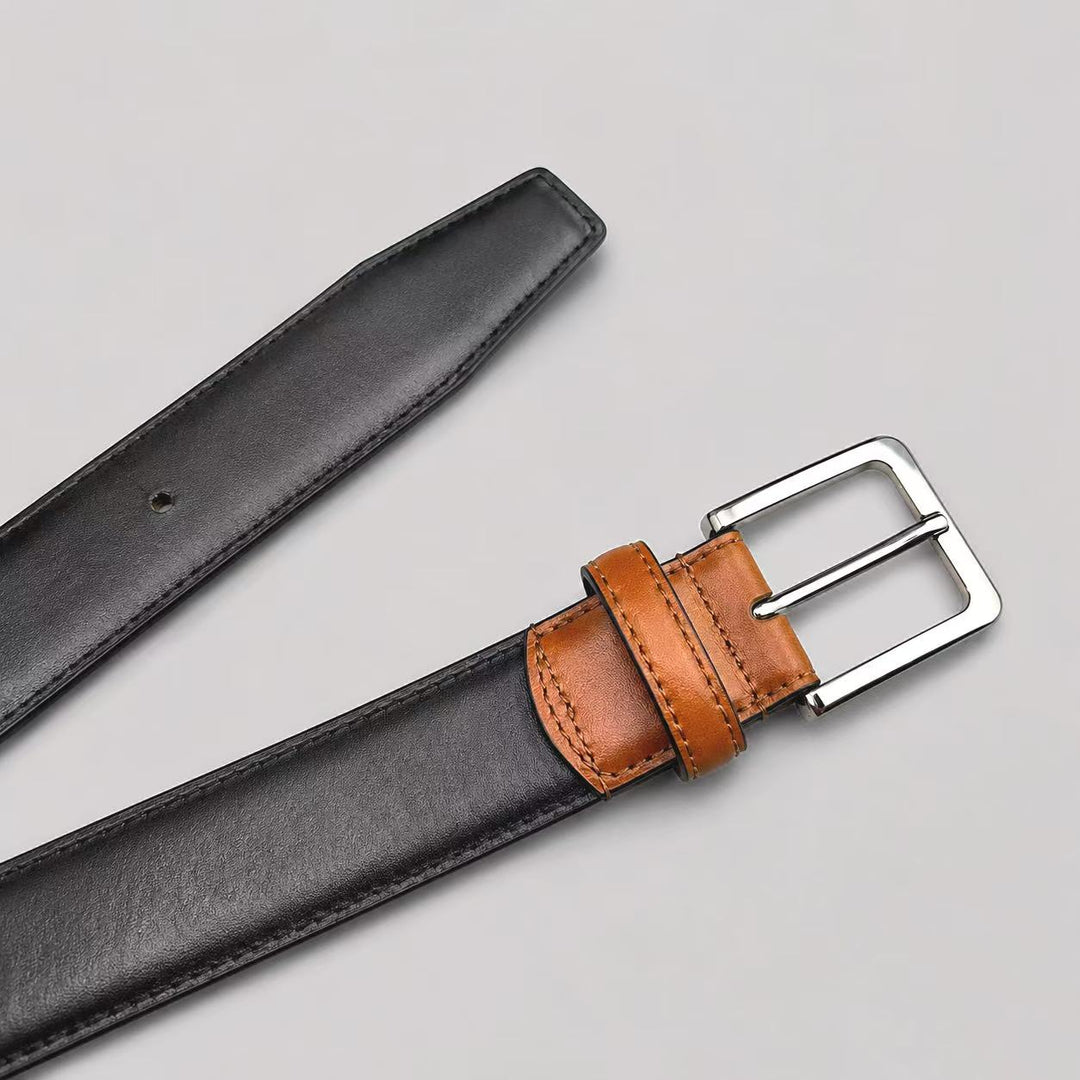 Perforated Leather Belts - Town Hill