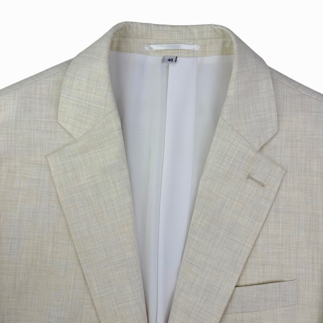 Athletic Fit Stretch Blazer – Lightweight Heathered Bamboo - Town Hill