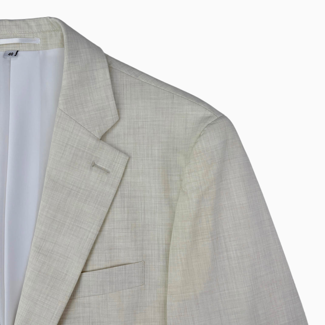 Athletic Fit Stretch Blazer – Lightweight Heathered Bamboo - Town Hill