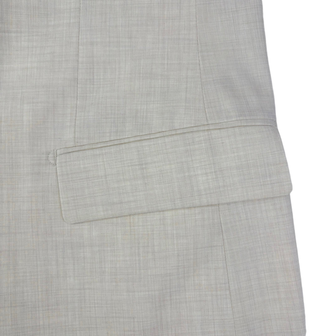Athletic Fit Stretch Blazer – Lightweight Heathered Bamboo - Town Hill