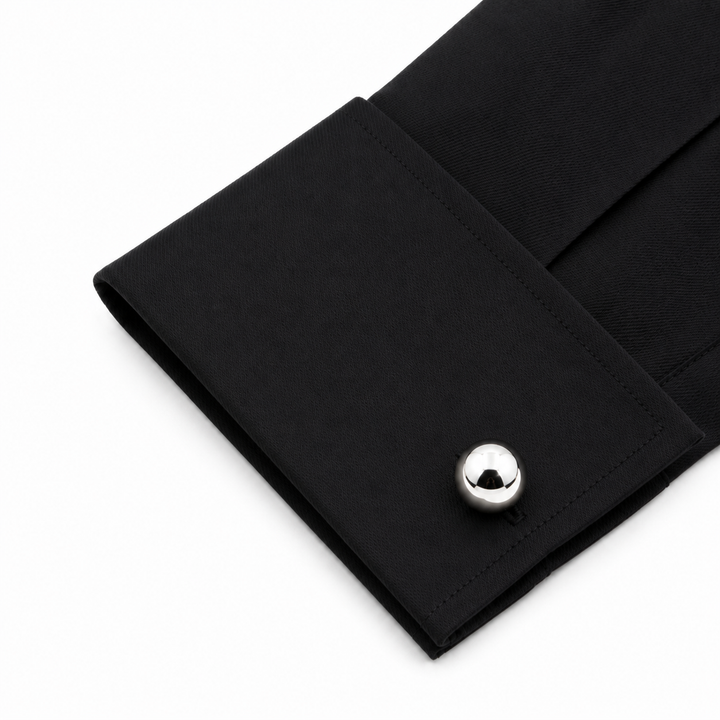 Sliver Ball Cuff Links (Set of 2) - Town Hill