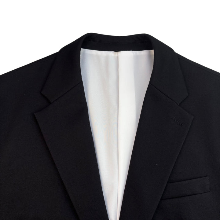 Athletic Fit Stretch Blazer – Black - Town Hill