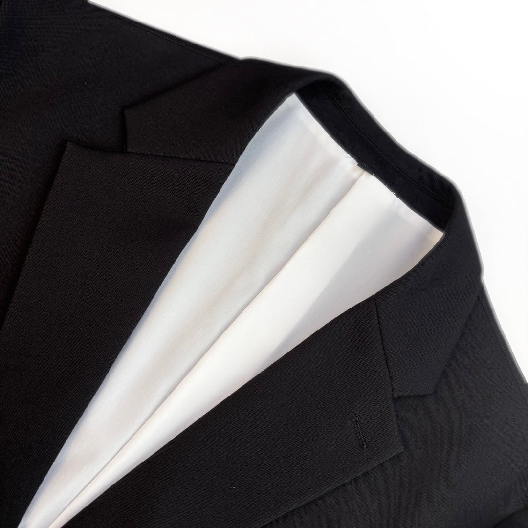 Athletic Fit Stretch Blazer – Black - Town Hill