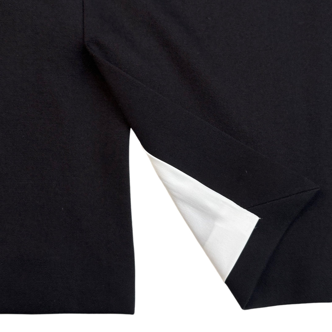 Athletic Fit Stretch Short Blazer – Black - Town Hill