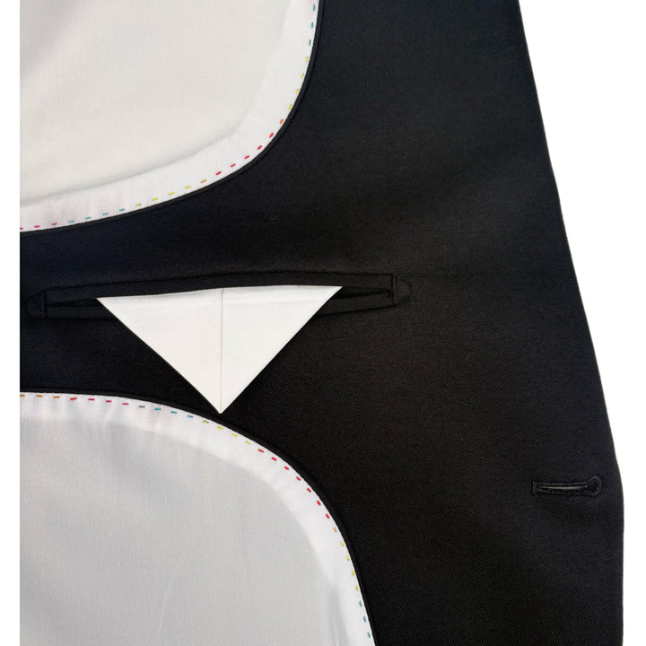 Athletic Fit Stretch Blazer – Black - Town Hill
