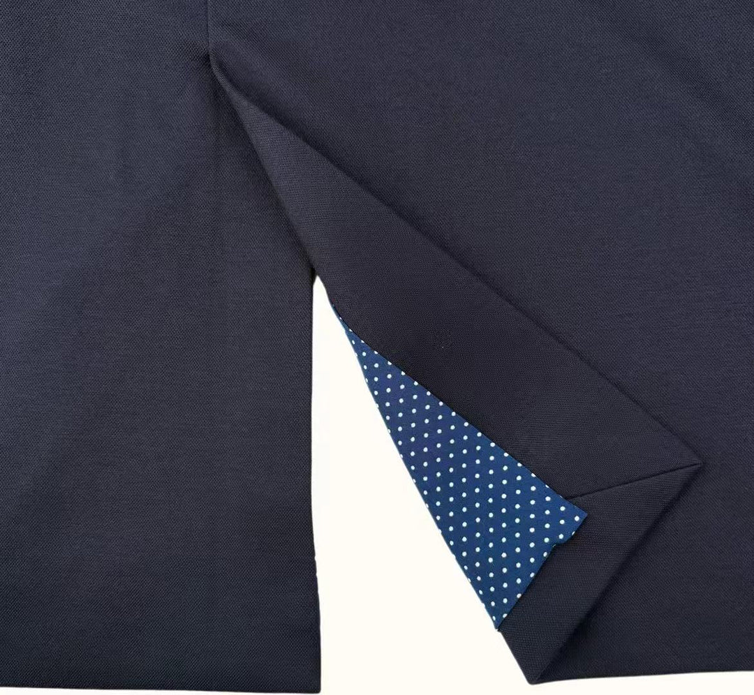 Athletic Fit Stretch Blazer – Navy - Town Hill