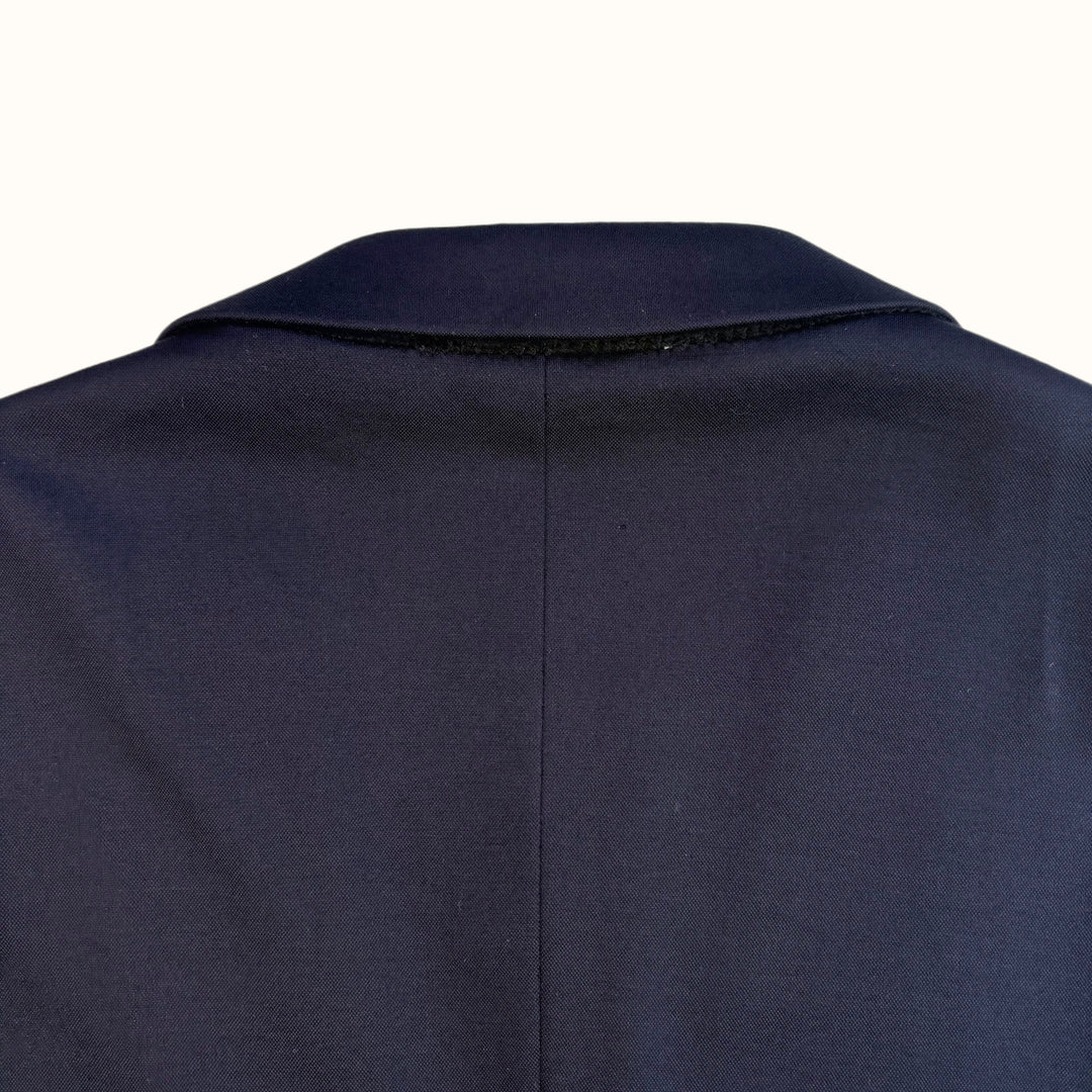 Athletic Fit Stretch Blazer – Navy - Town Hill