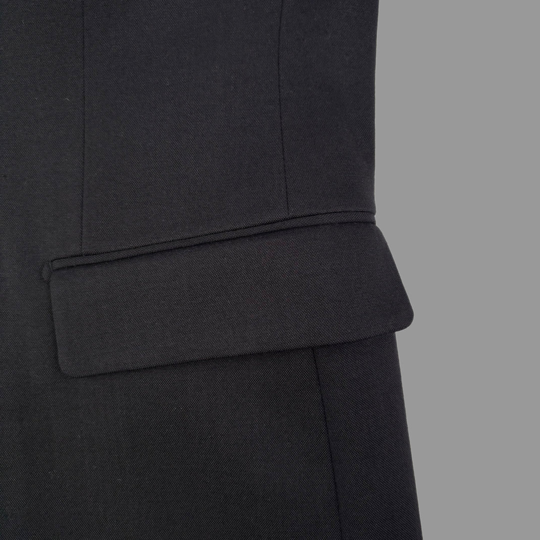 Tuxedo Jacket – Black With Shawl Lapel - Town Hill