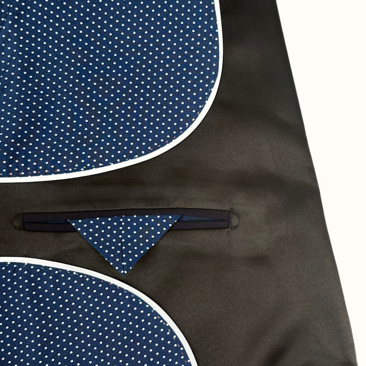 Tuxedo Jacket – Navy With Shawl Lapel - Town Hill