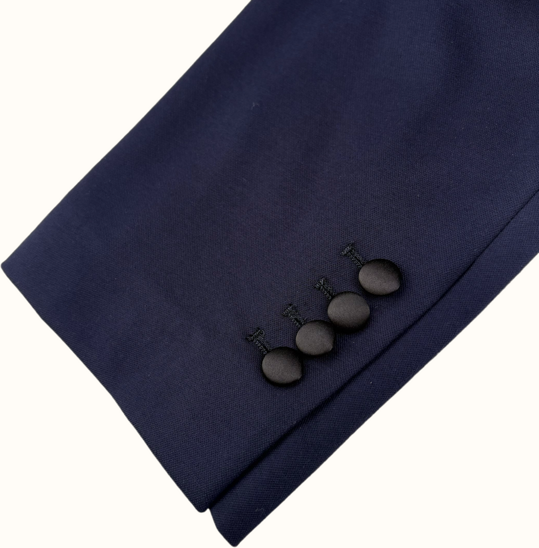 Tuxedo Jacket – Navy With Shawl Lapel - Town Hill